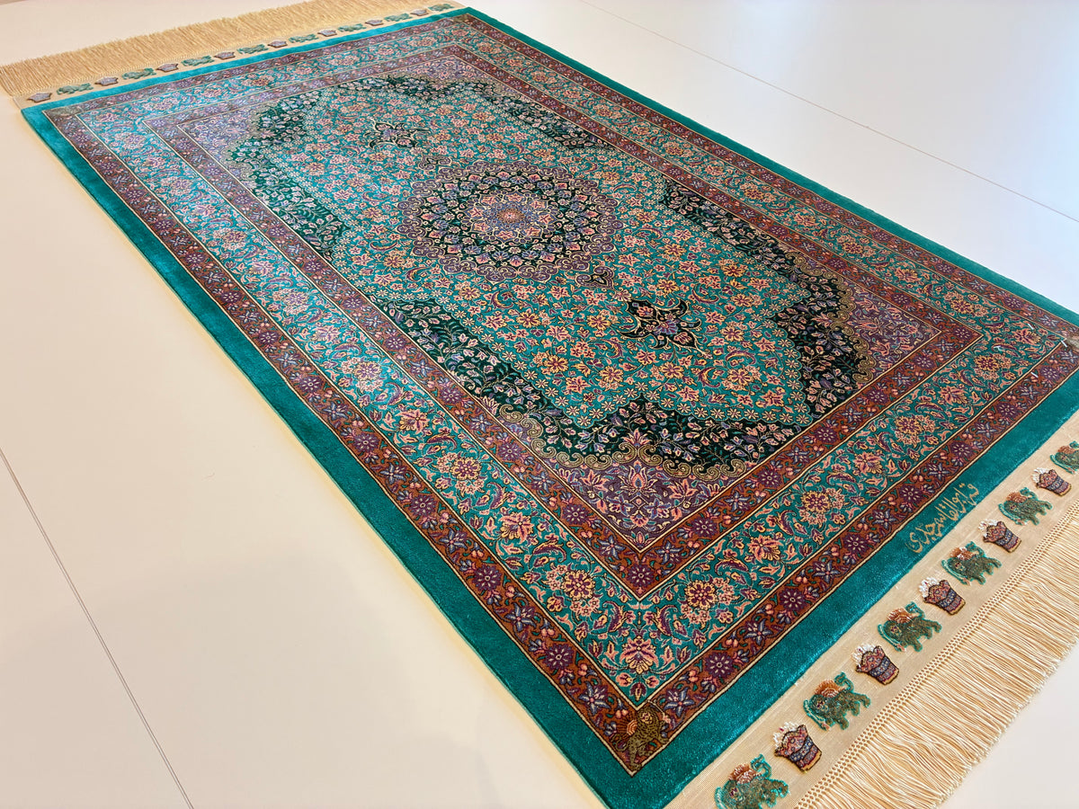 【千葉店】クム ジェッディ工房 125cm x 82cm PS12944