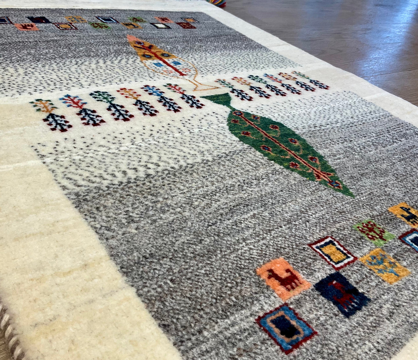 カシュクリギャッベ 90cm x 65cm RJ11401