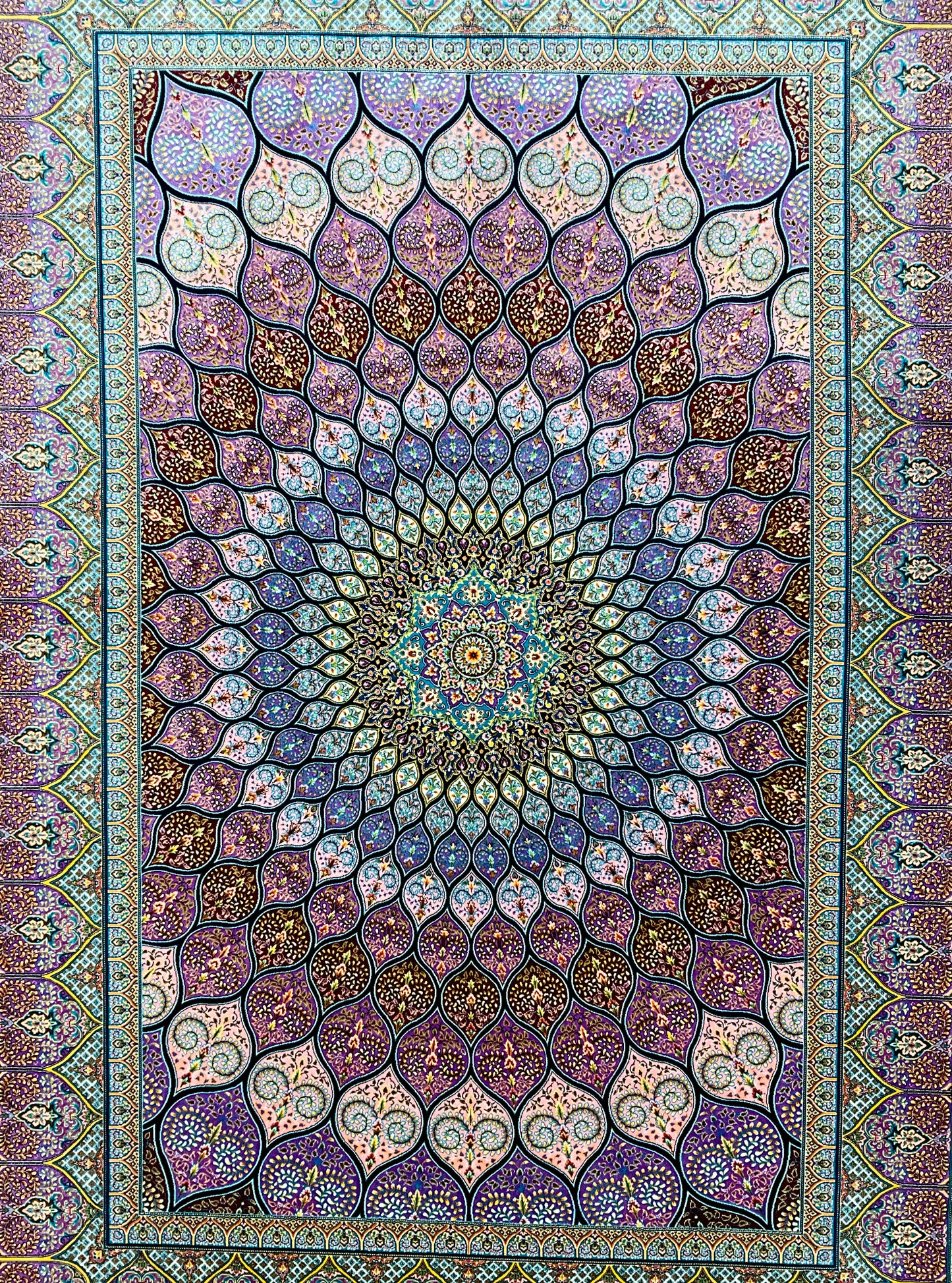 ペルシャンシルク 200cm x 135cm PS11915