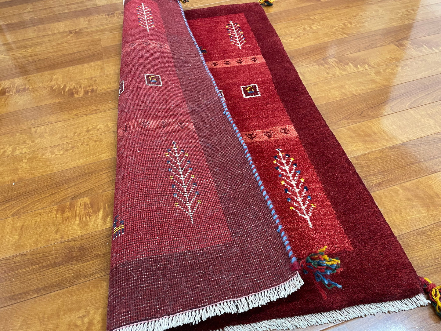 【オンライン限定】ギャッベ 123cm x 85cm RJ12773