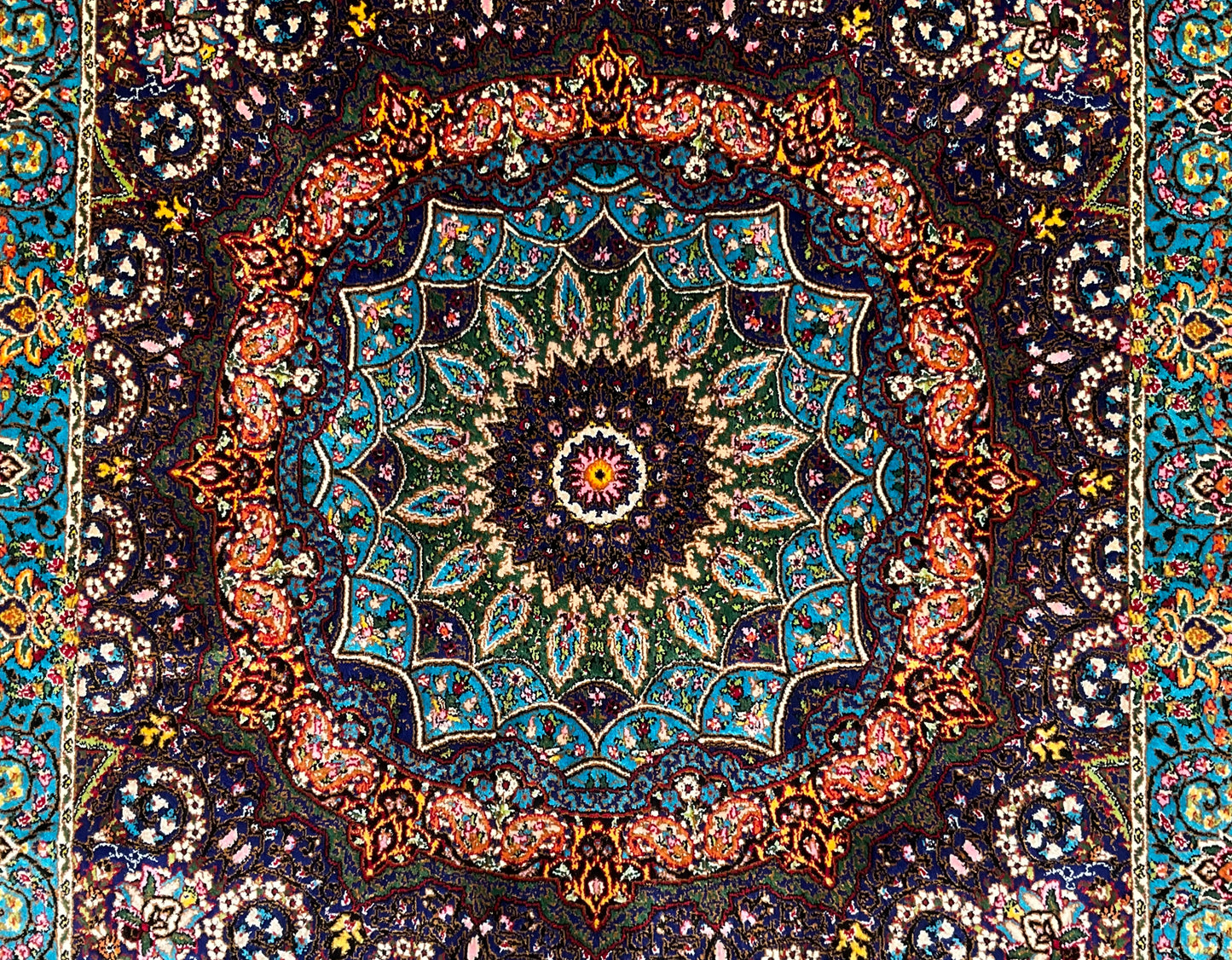 ペルシャンシルク 90cm x 60cm PS10778