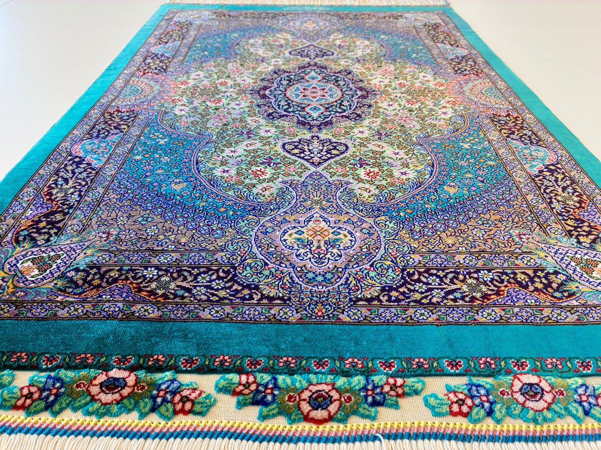 【千葉店】クム モハンマディ工房 88cm x 60cm NT15030