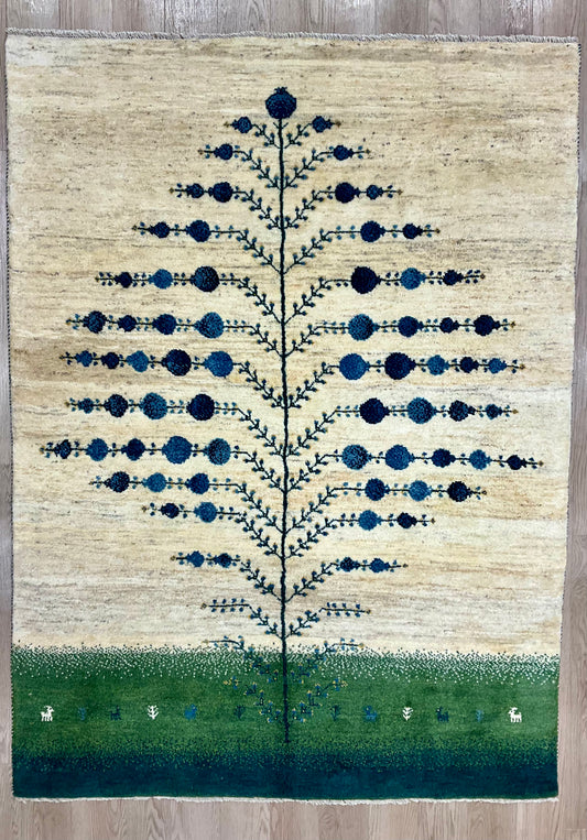 ペルシャ絨毯ギャッベ新品120x83 cm Persia Gabbeh