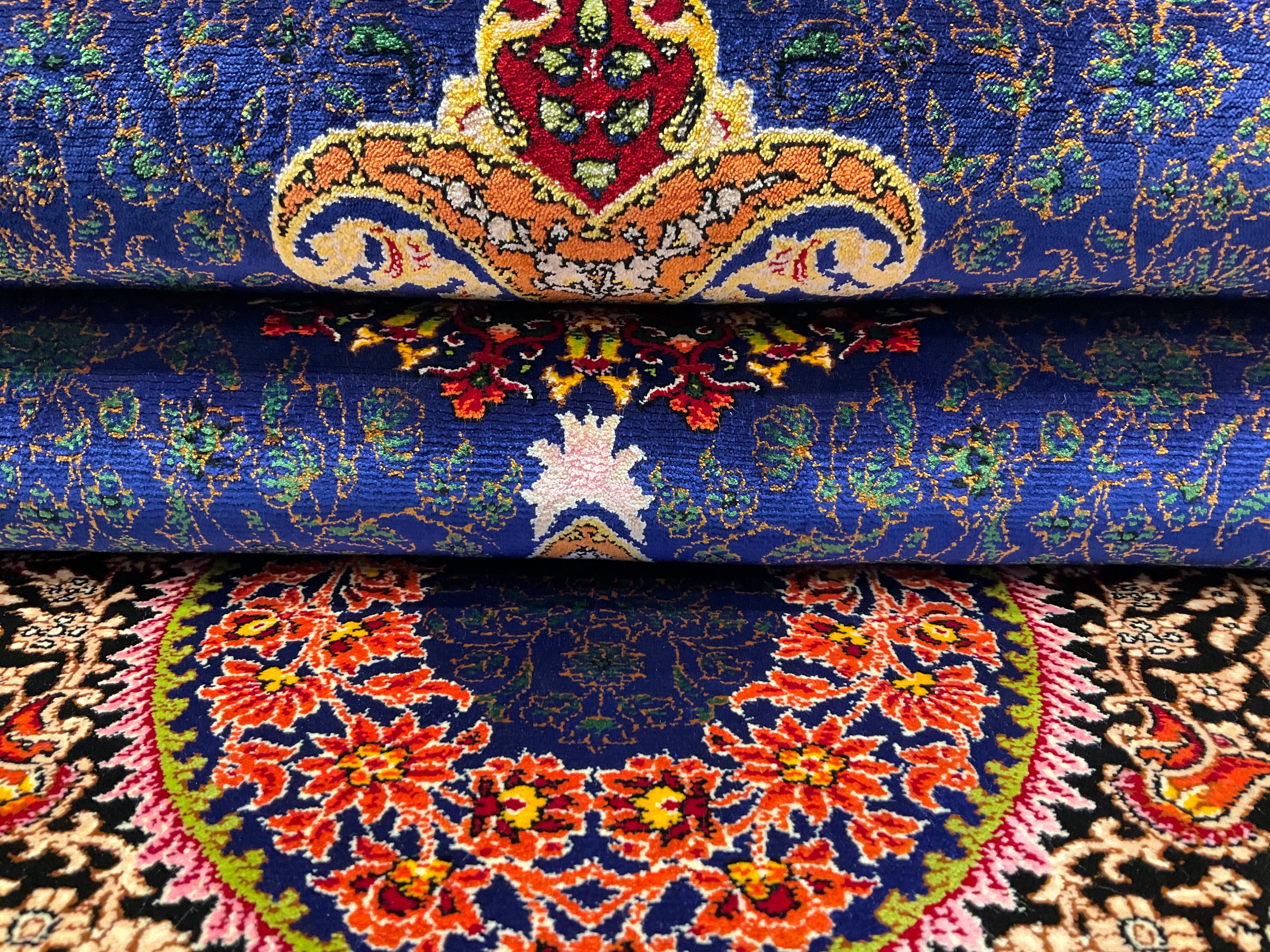 ペルシャンシルク 120cm x 80cm PS10448 – ペルシャ絨毯専門店