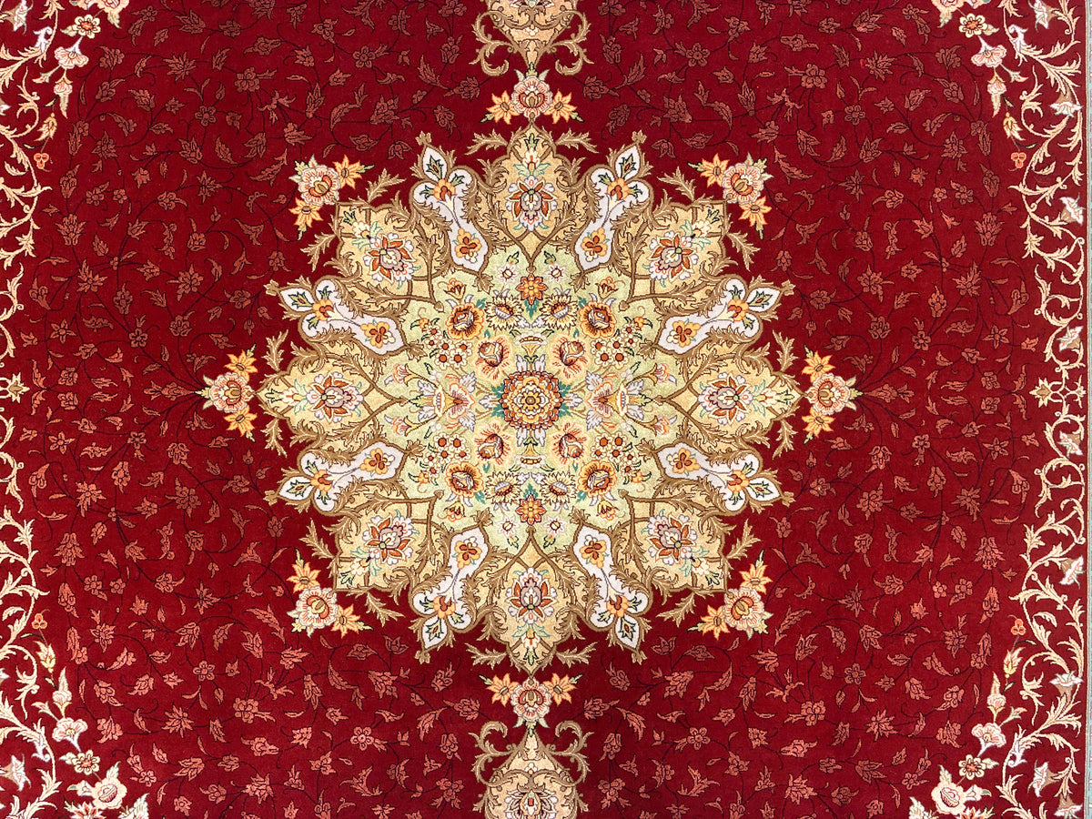 【千葉店】 イスファハン ダルダシティ工房 260cm x 210cm PS11253