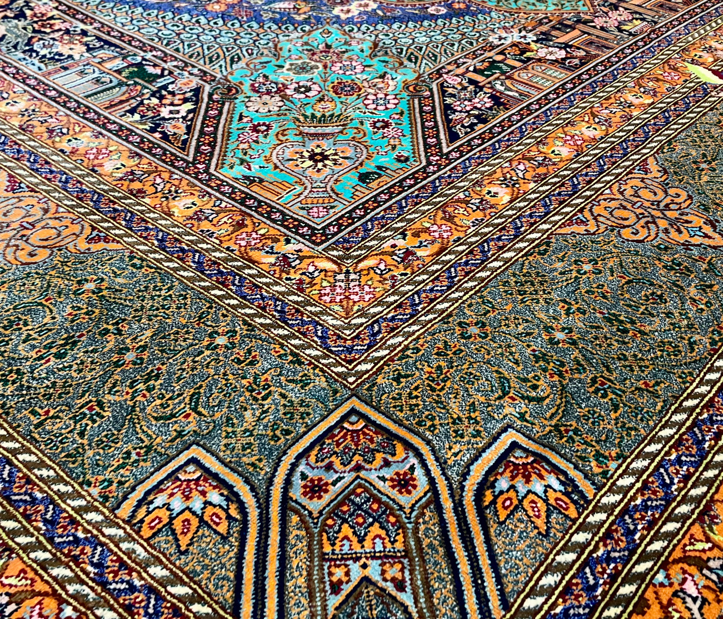 クム ジャムシーディ工房 160cm x 102cm JM248