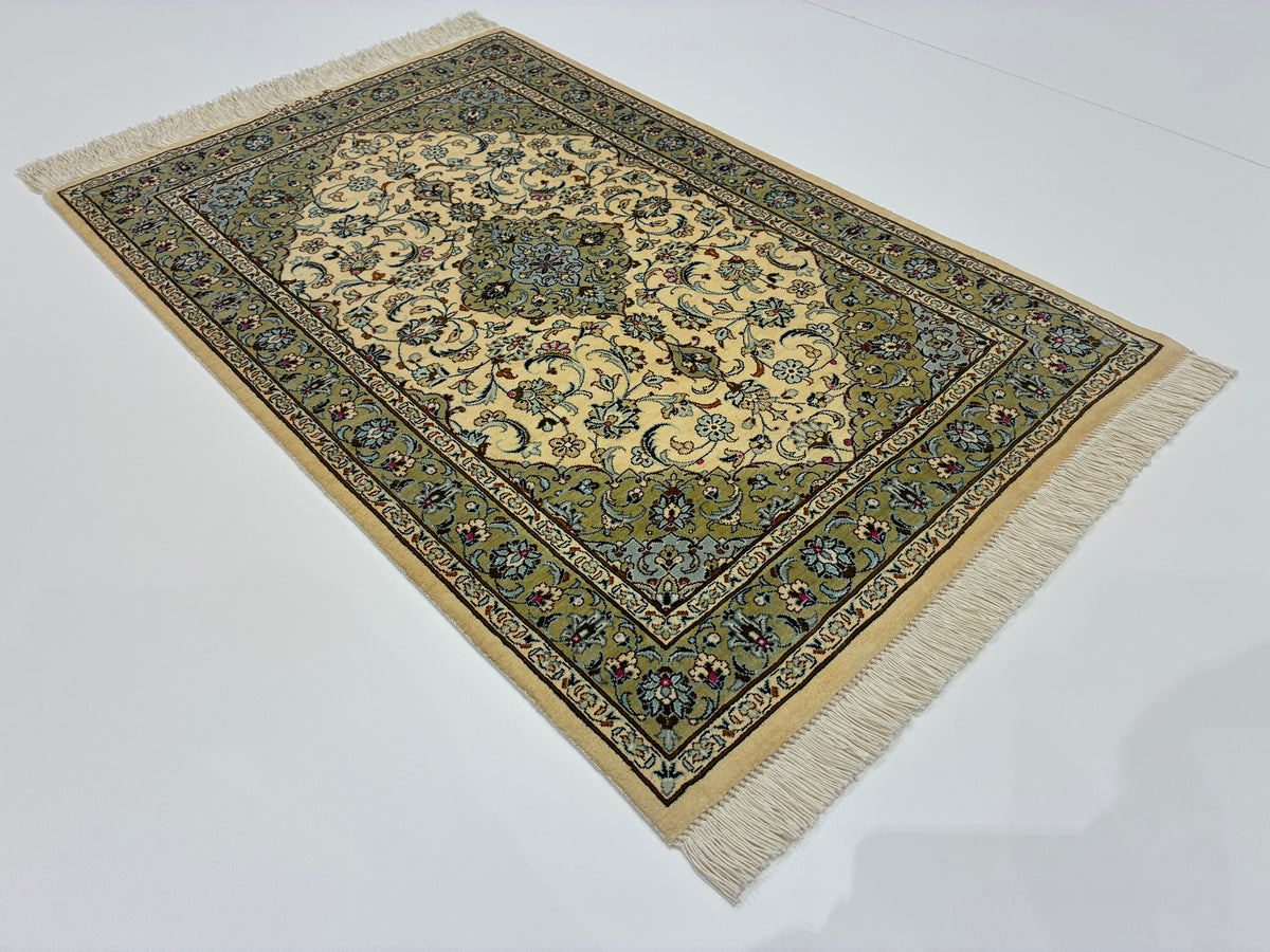 【千葉店】カシャーンシルク ネギン工房 90cm x 60cm PS13766