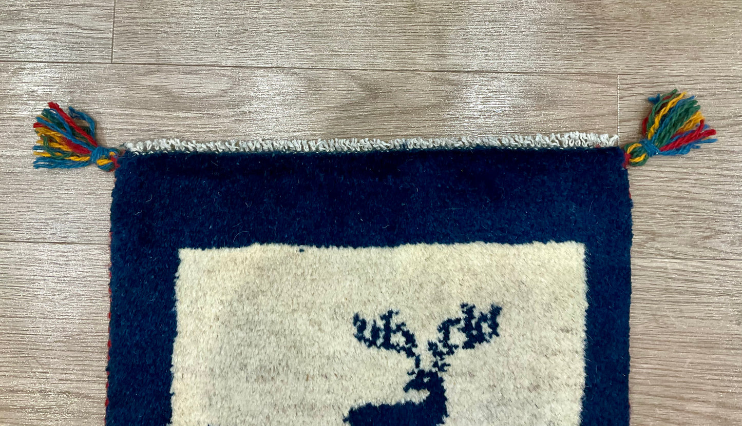 ギャッベ 42cm x 39cm T9981