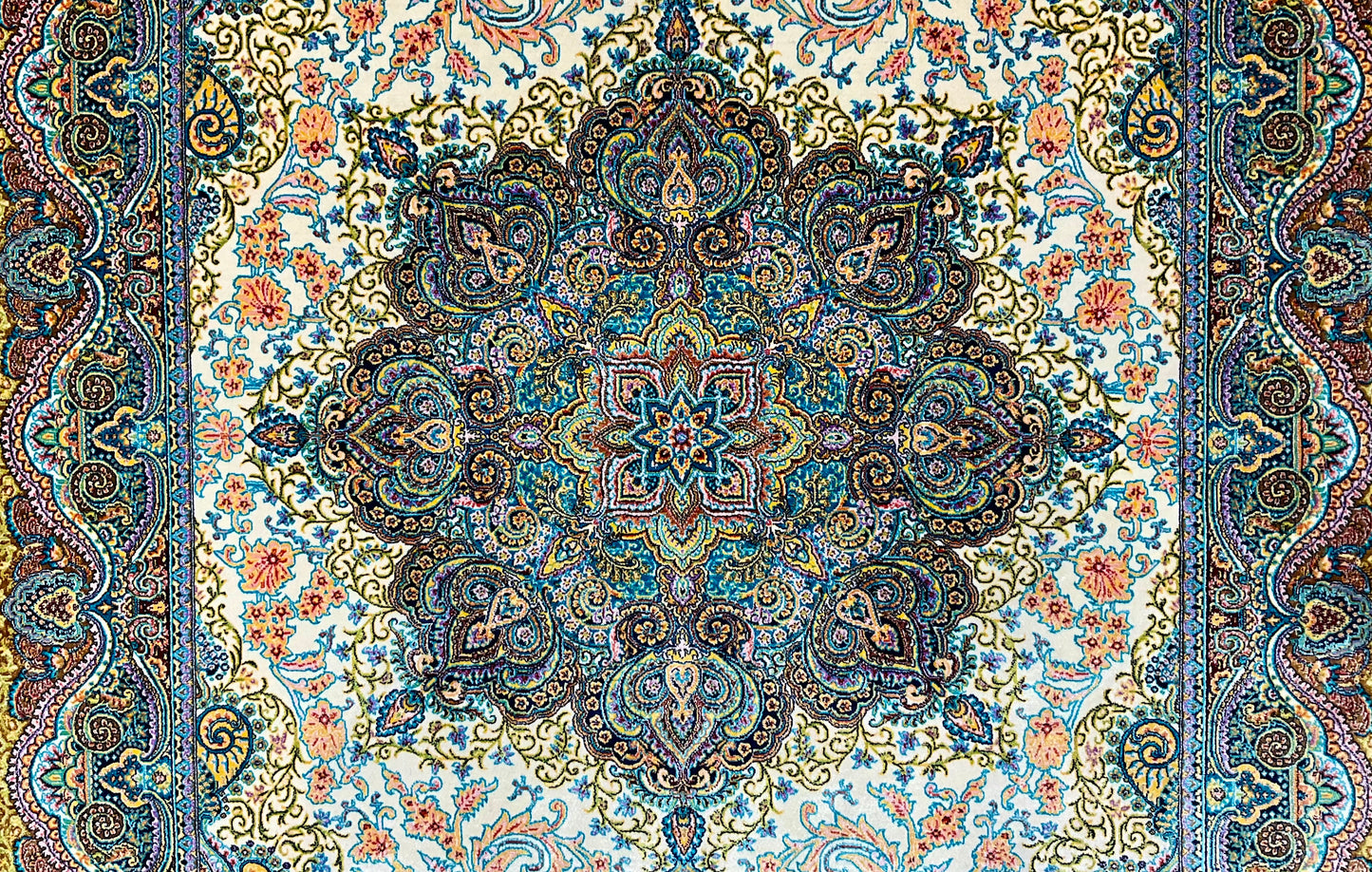 ペルシャンシルク 150cm x 100cm PS10424