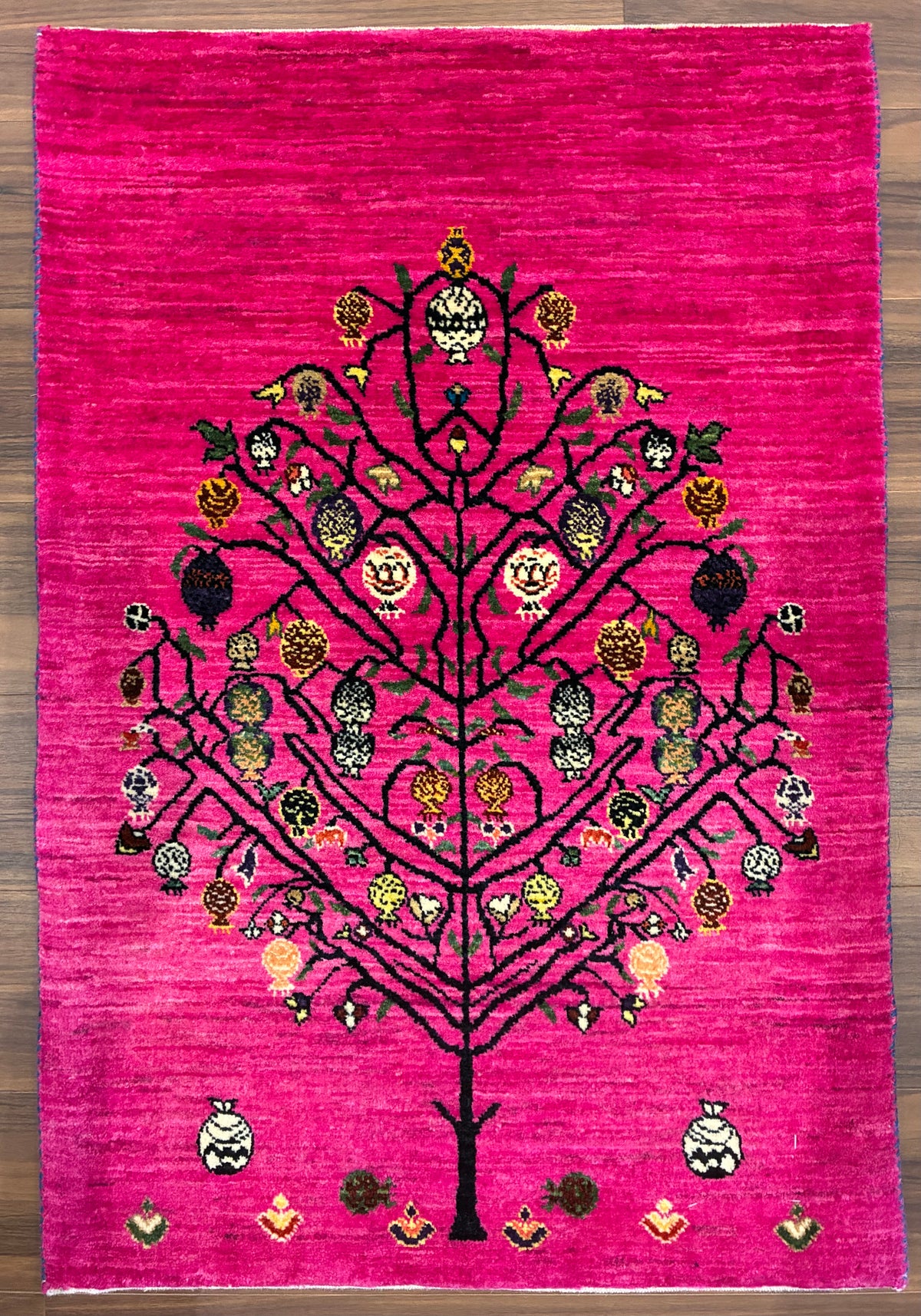 【千葉店】カシュクリギャッベ 98cm x 66cm RJ17243