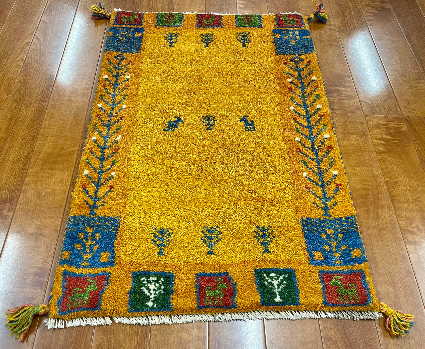【オンライン限定】ギャッベ 90cm x 60cm RJ8093