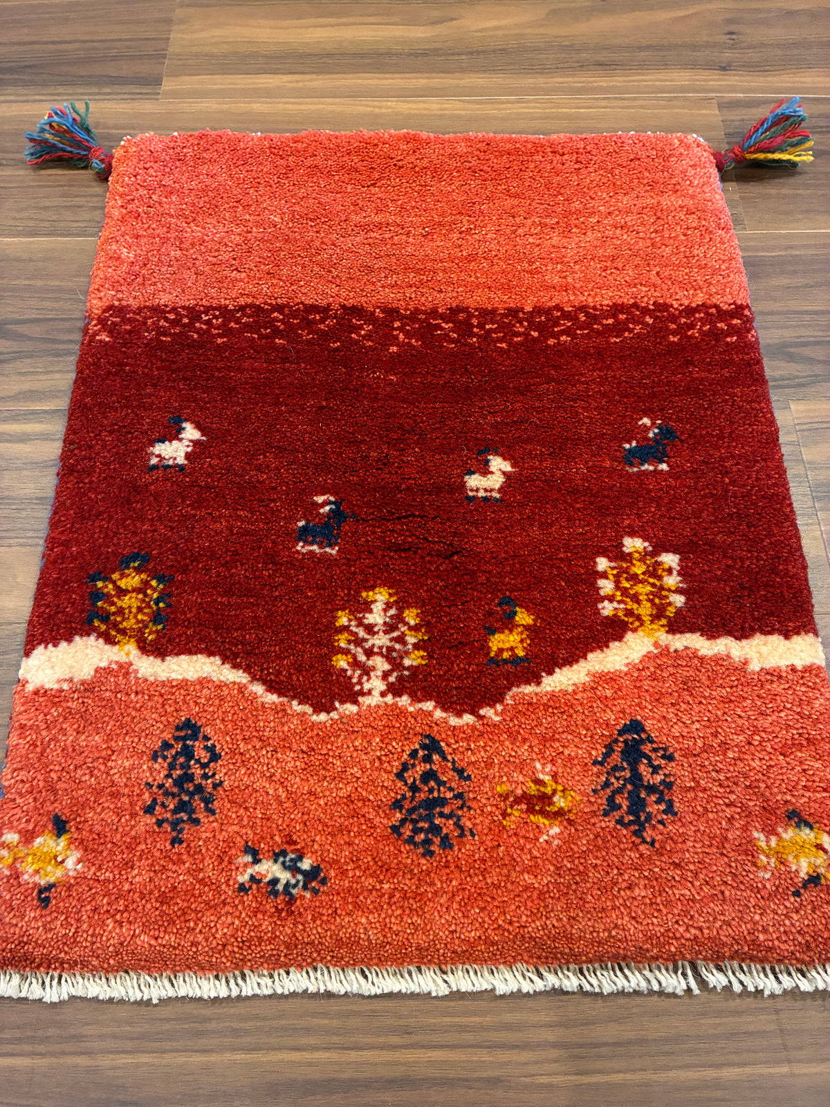 【千葉店】ギャッベ 58cm x 46cm NN19863