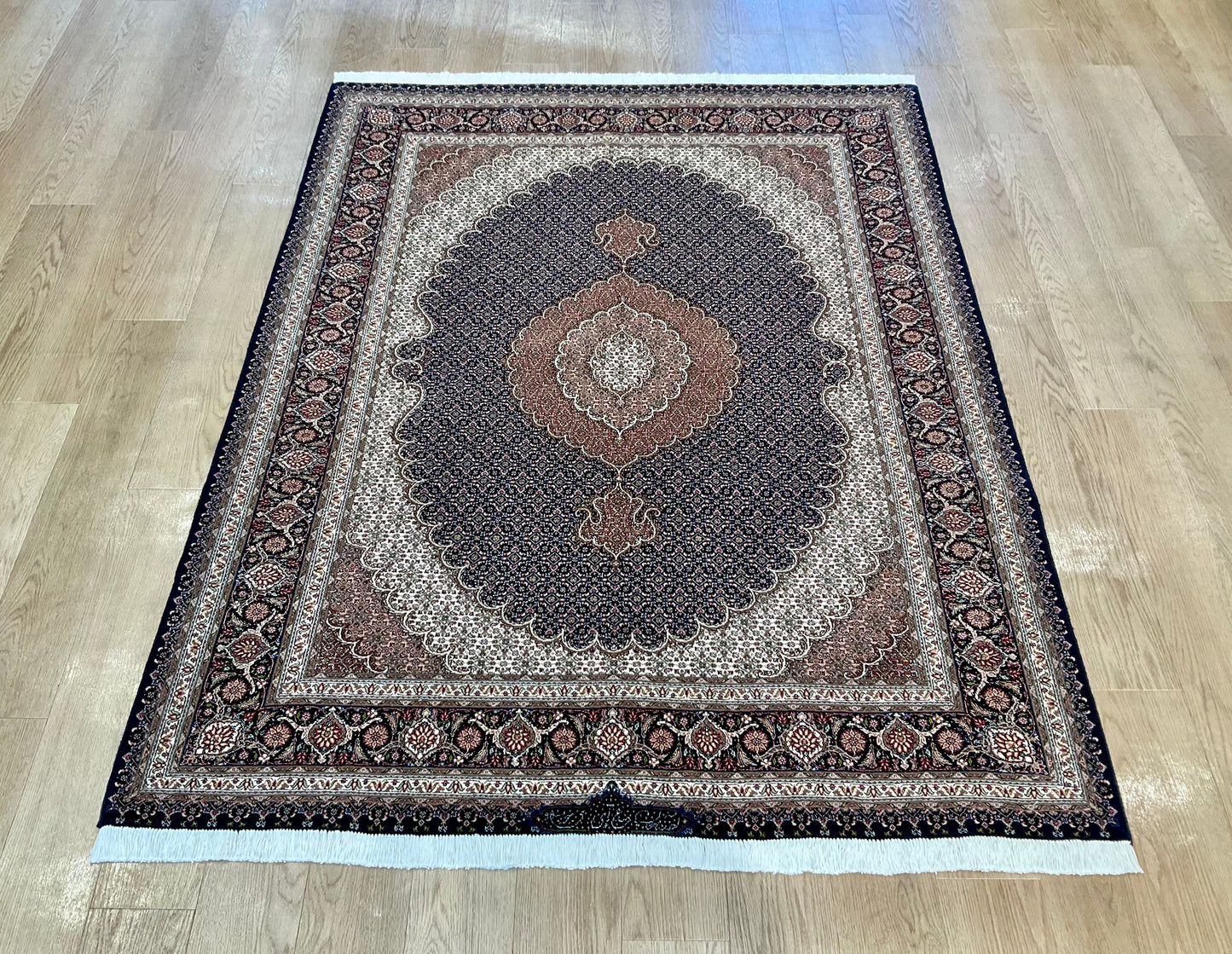 タブリーズ  アブドラーヒ工房 200cm x 155cm PS2569