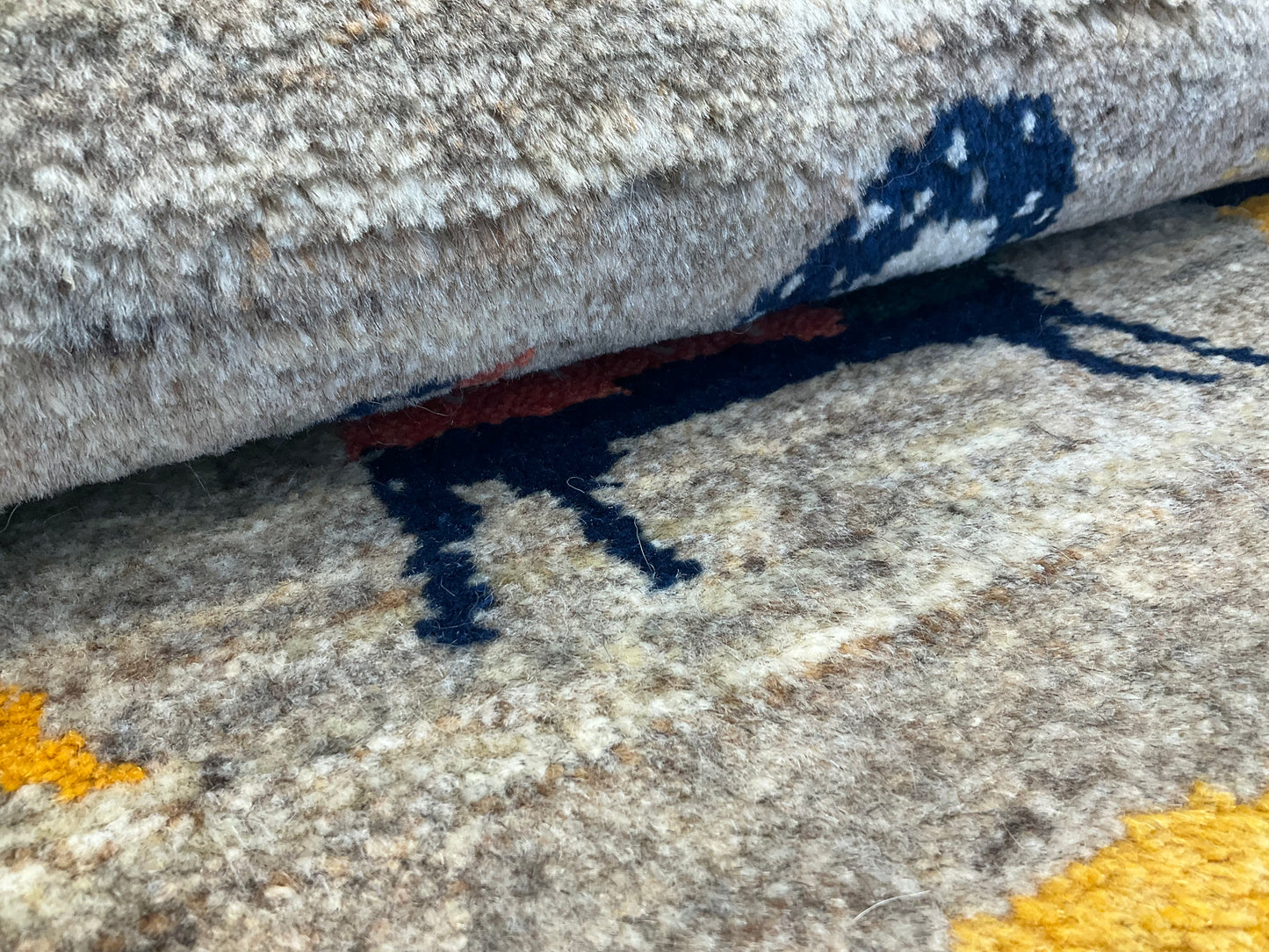 ギャッベ 120cm x 80cm RJ9896