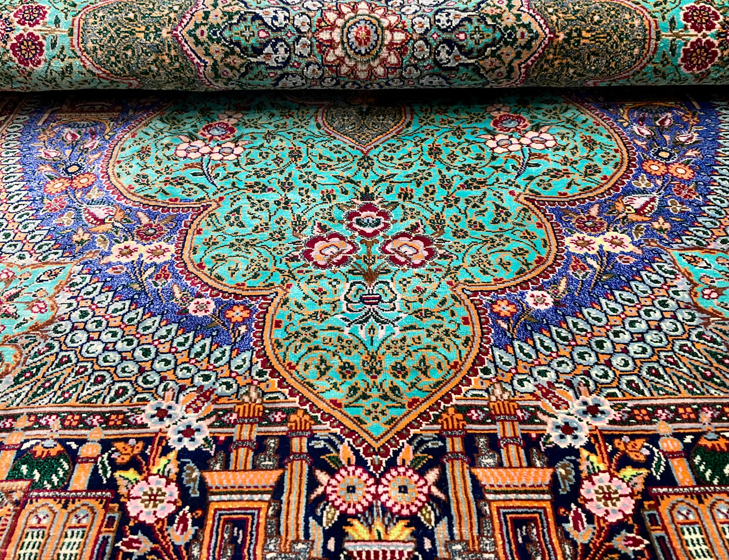クム ジャムシーディ工房 160cm x 102cm JM248