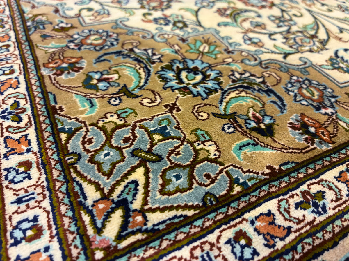 【千葉店】カシャーンシルク ファッラー工房 118cm x 79cm PS655
