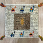 ギャッベ 43cm x 42cm T897