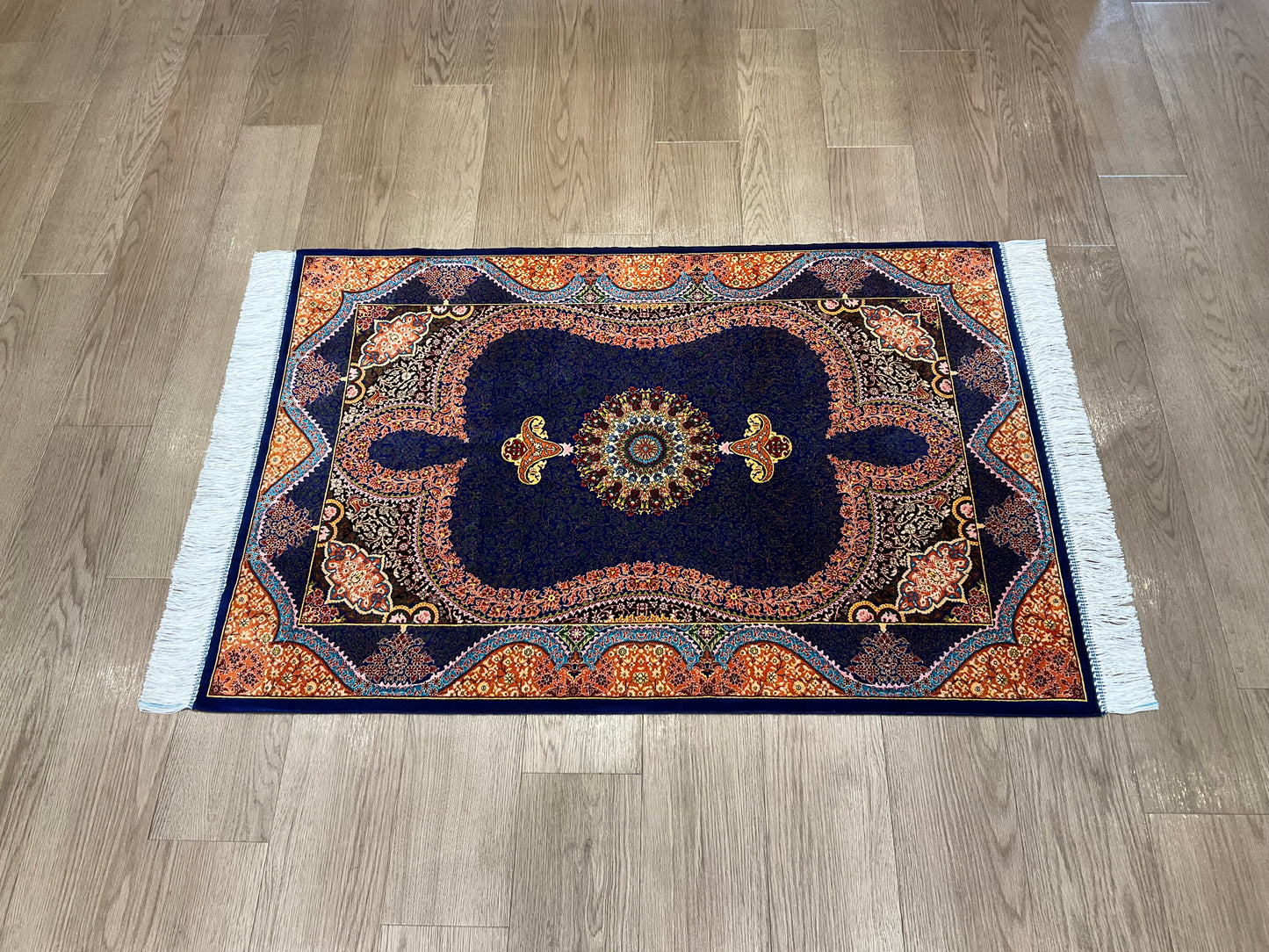 ペルシャンシルク 120cm x 80cm PS10448