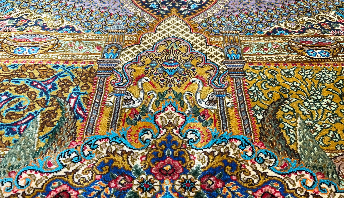 クム ジャムシーディ工房 157cm x 100cm PS9917