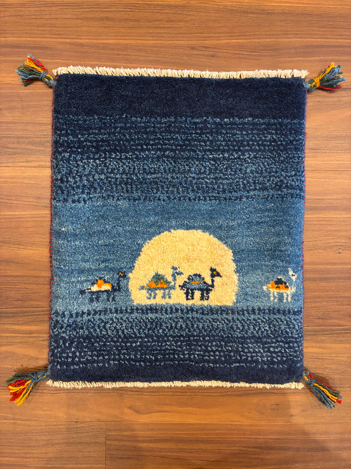 【千葉店】ギャッベ 54cm x 45cm NN19998
