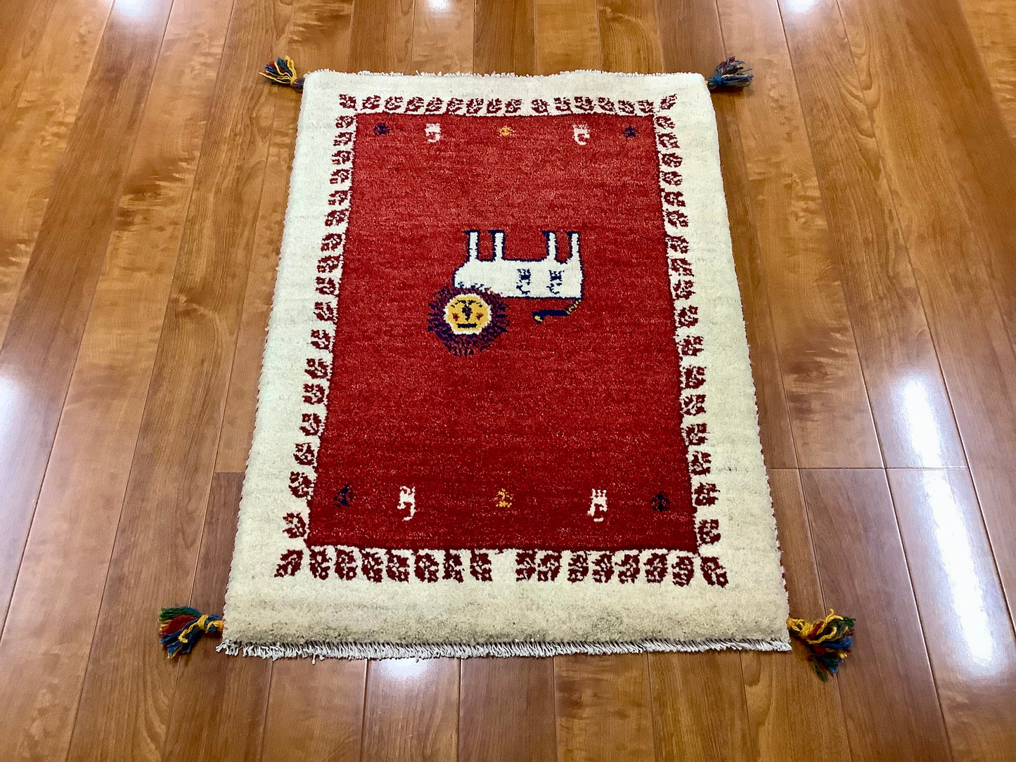 【オンライン限定】ギャッベ 90cm x 62cm RJ12371