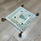 【福岡店】ギャッベ 41cm x 38cm Z3696
