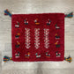 【福岡店】ギャッベ 43cm x 39cm Z3359