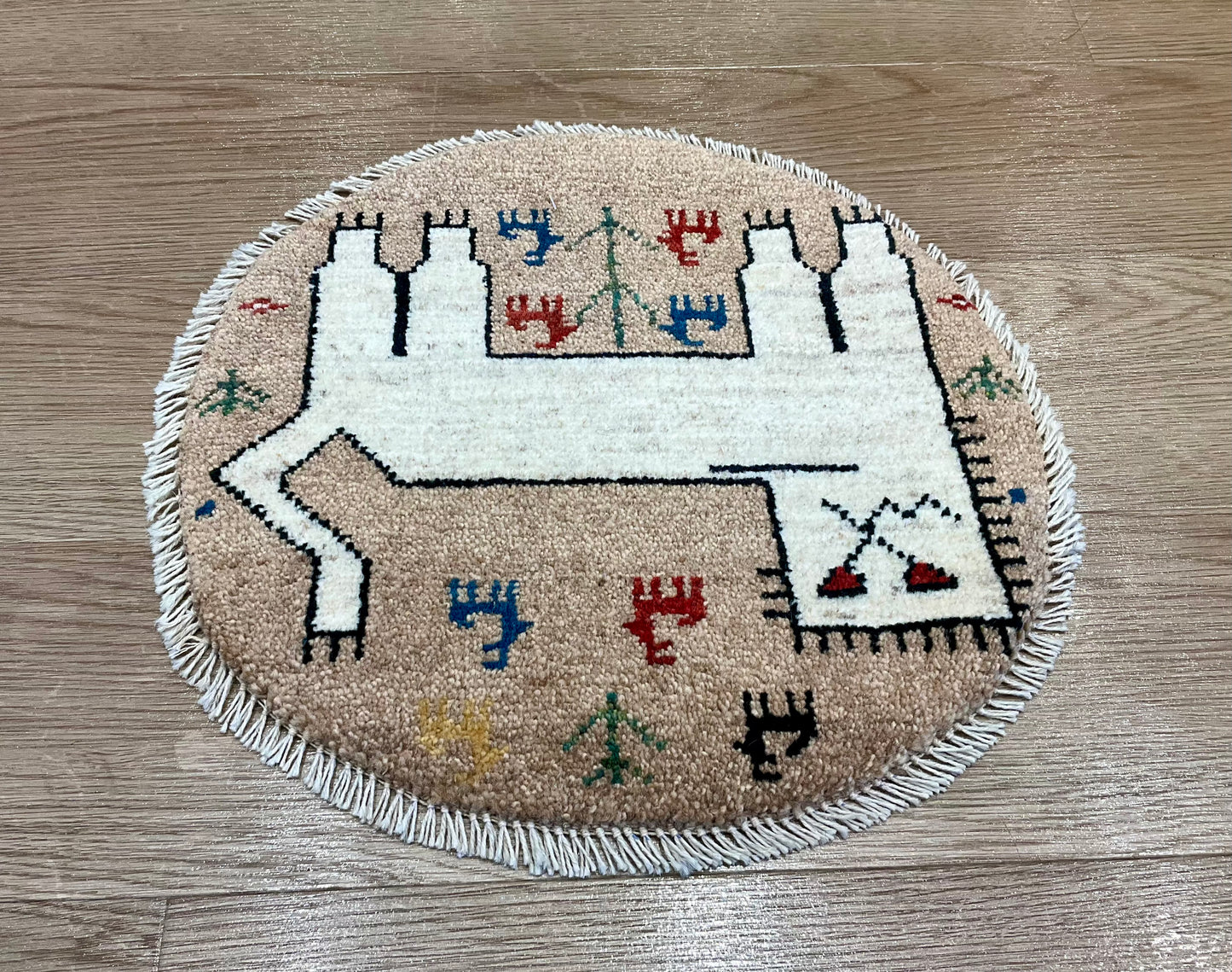 ギャッベ アマレバフト 39cm x 39cm T8735