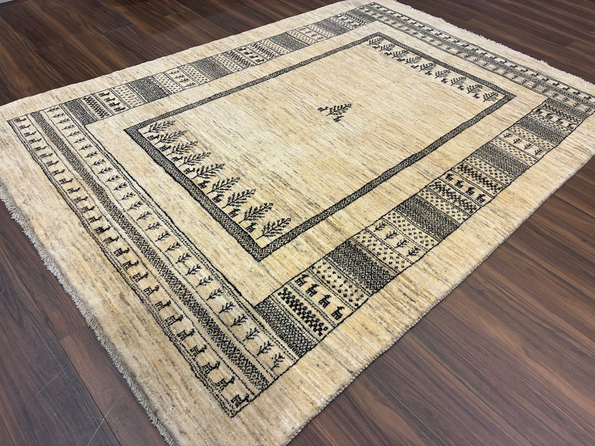 【千葉店】カシュクリギャッベ  210cm x 150cm RJ11000