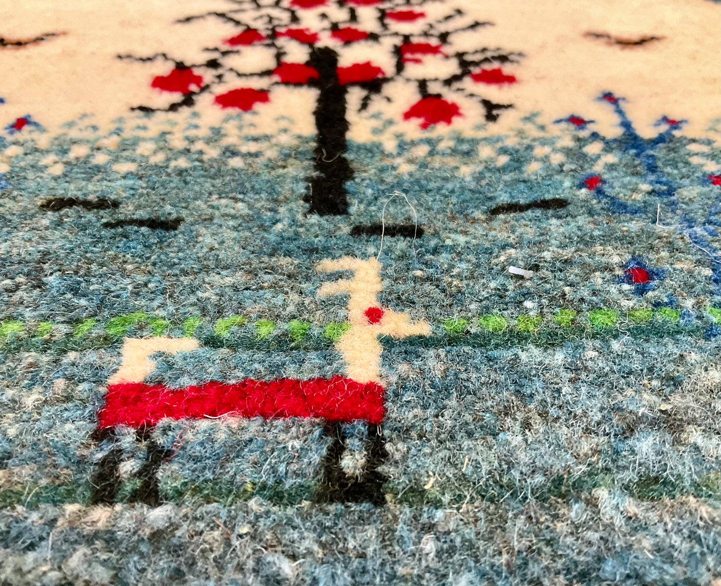 ギャッベ アマレバフト 42cm x 40cm T8752