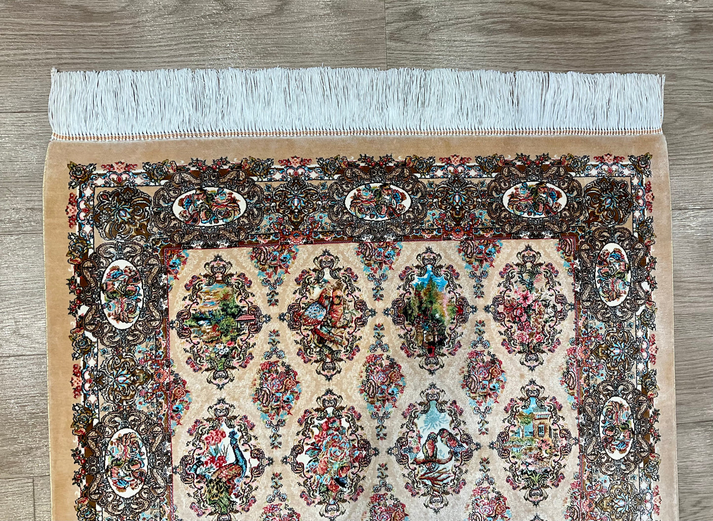 ペルシャンシルク 120cm x 80cm PS10444