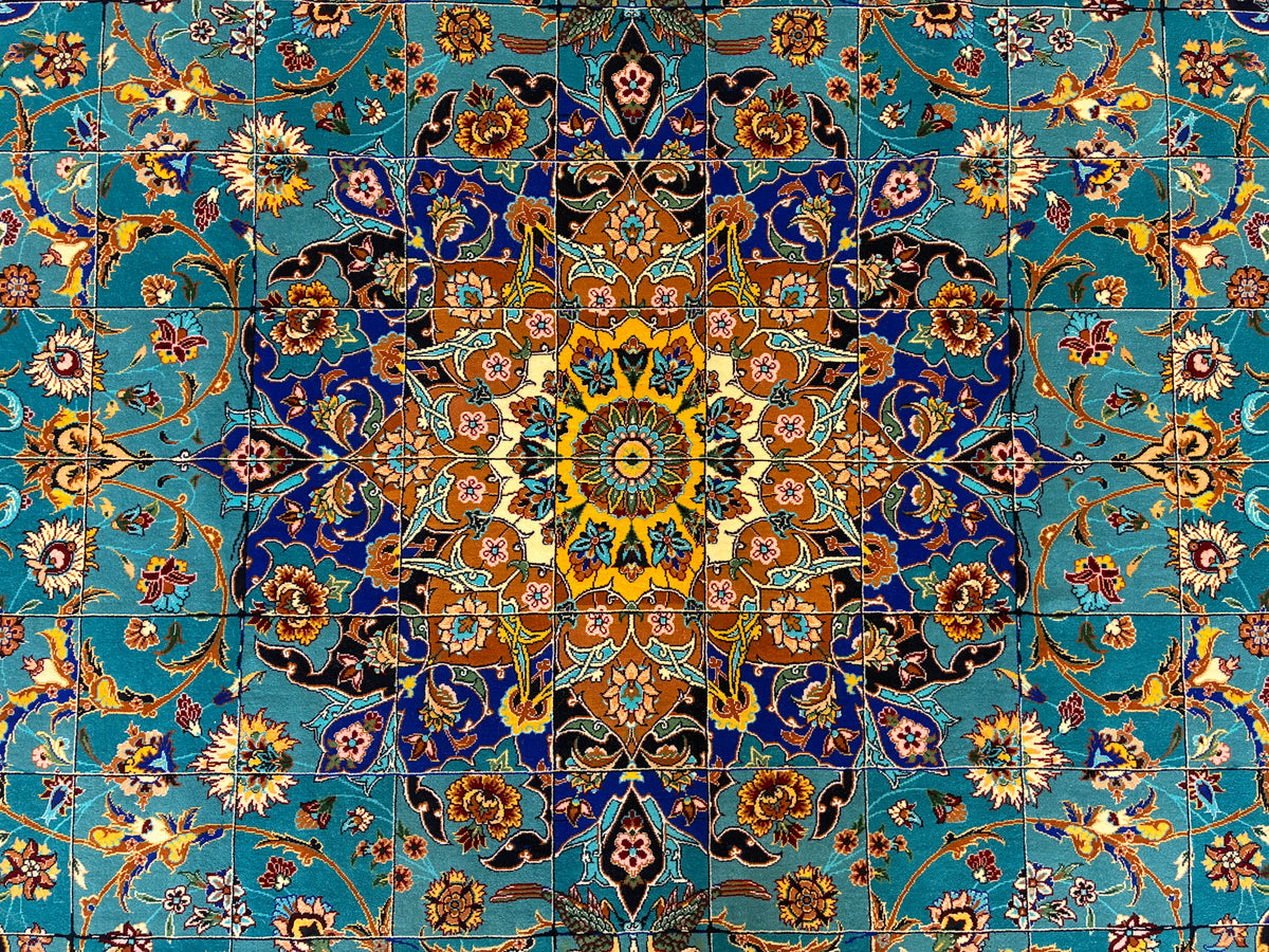 【千葉店】イスファハン アールデ工房 307cm x 206cm PS12638