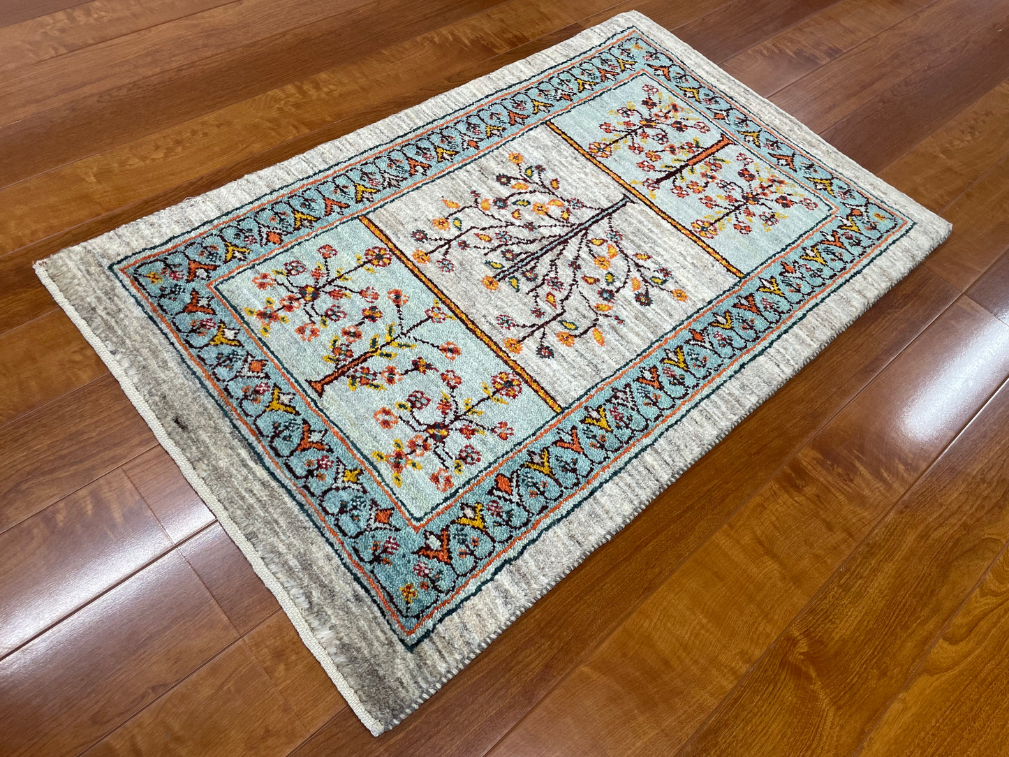 【オンライン限定】カシュクリギャッベ 95cm x 60cm RJ17295