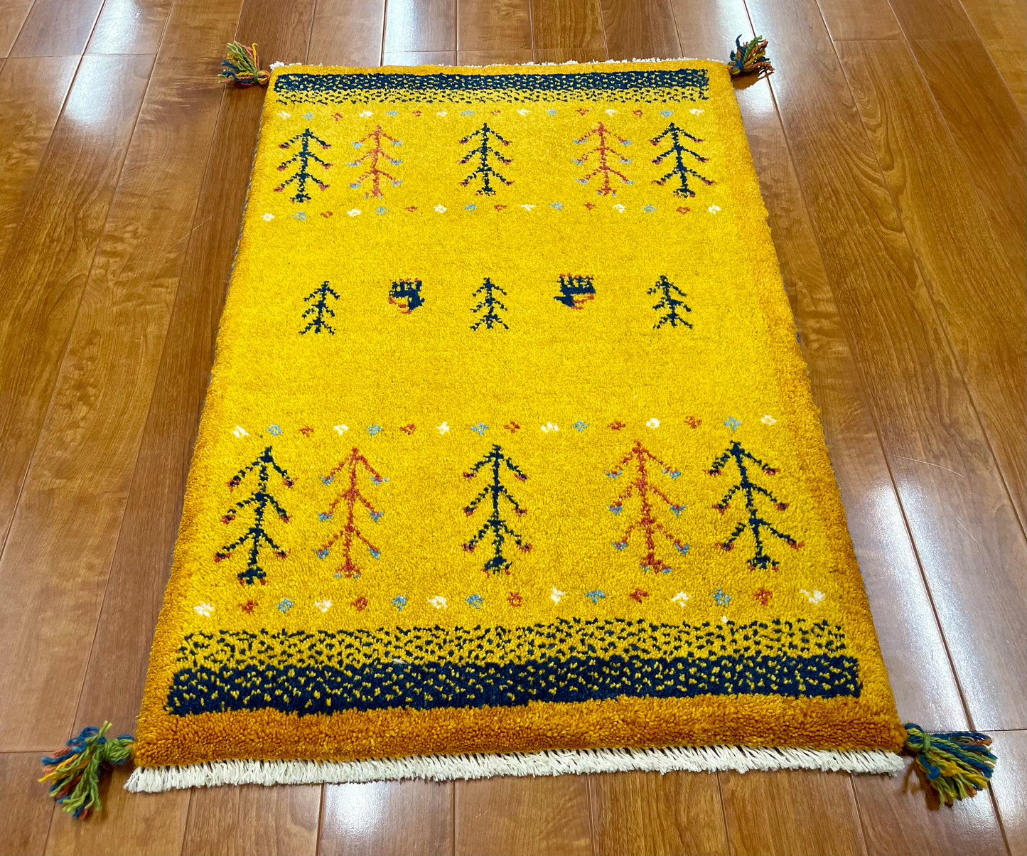 【オンライン限定】ギャッベ 88cm x 60cm RJ8649