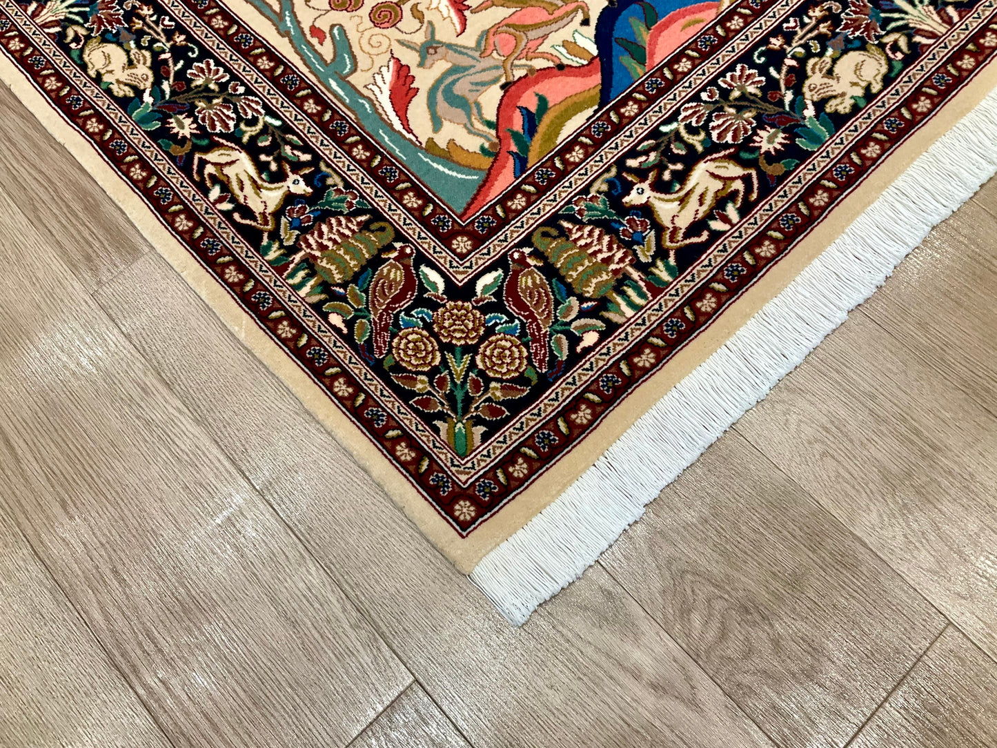 カシャーン(カシャン) 210cm x 134cm PS8633