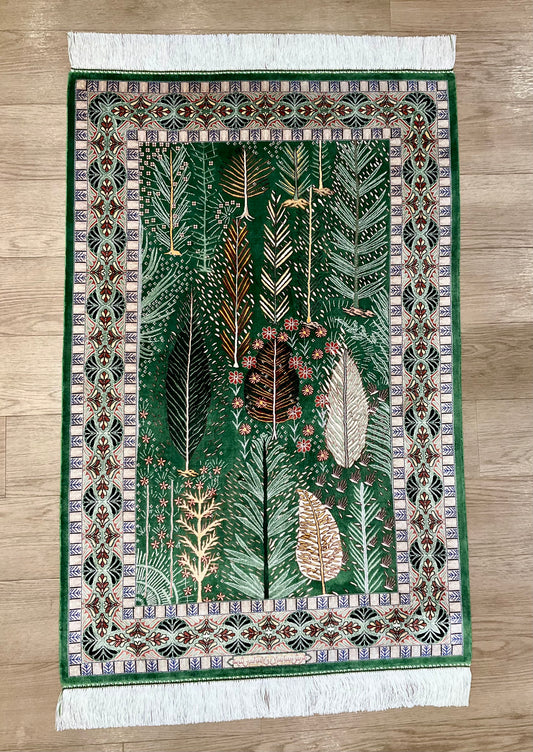 ペルシャンシルク 120cm x 80cm PS10483