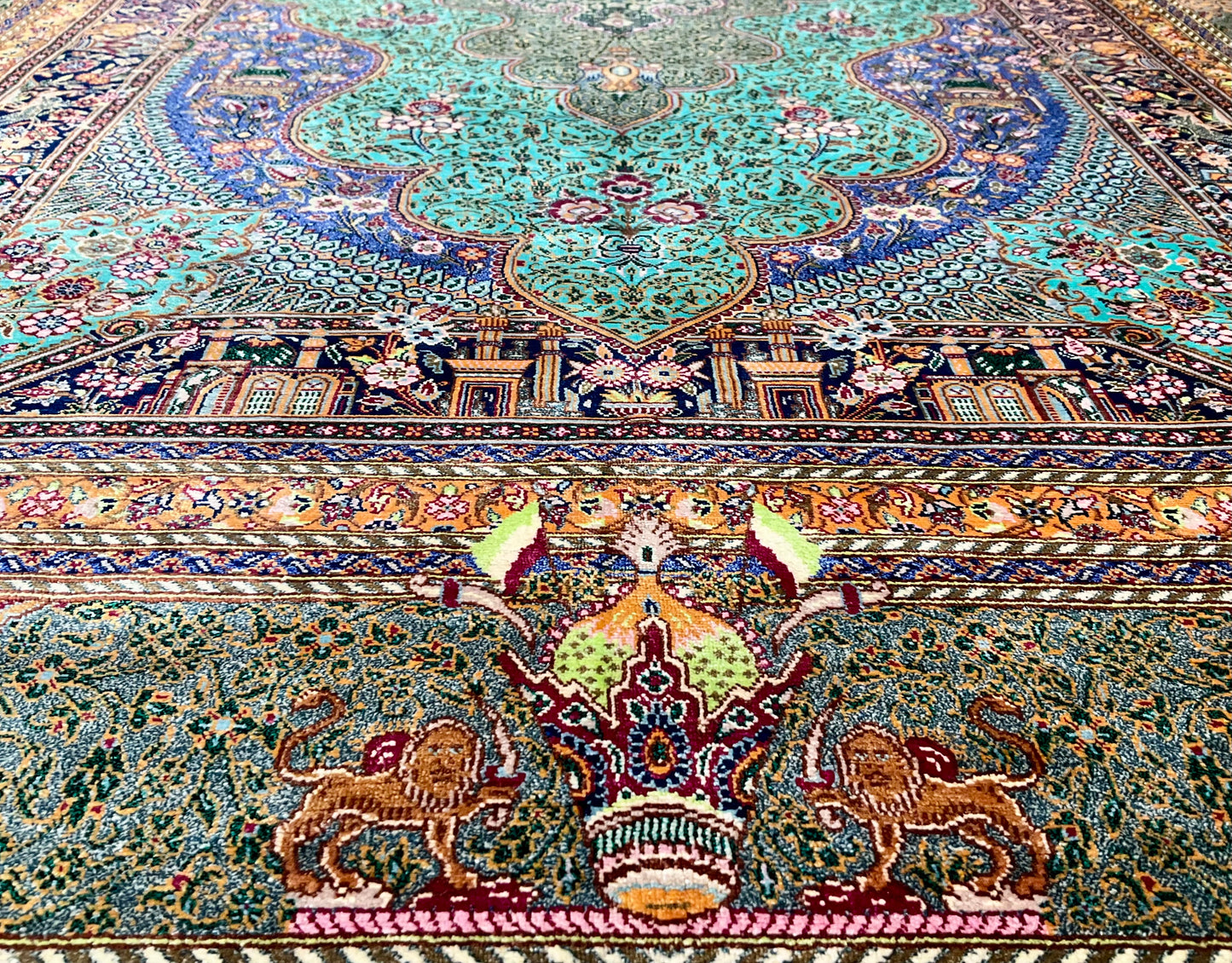 クム ジャムシーディ工房 160cm x 102cm JM248