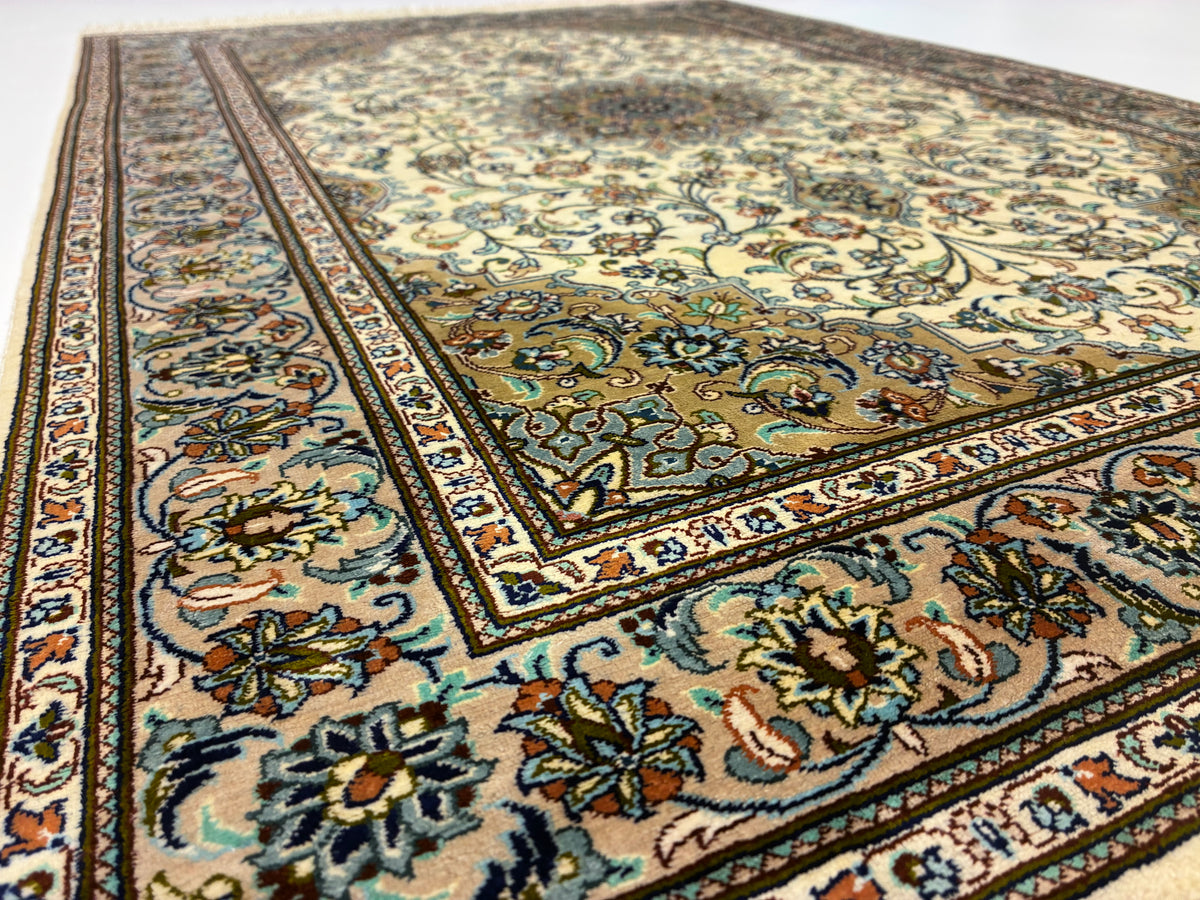 【千葉店】カシャーンシルク ファッラー工房 118cm x 79cm PS655
