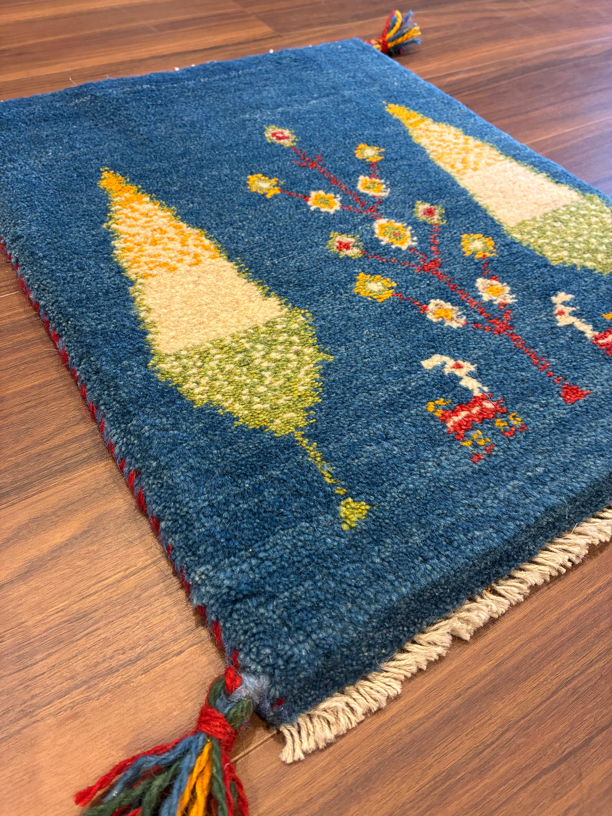 【千葉店】ギャッベ 53cm x 42cm NN20177