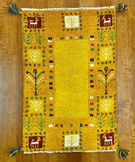 【オンライン限定】ギャッベ 90cm x 60cm RJ10278