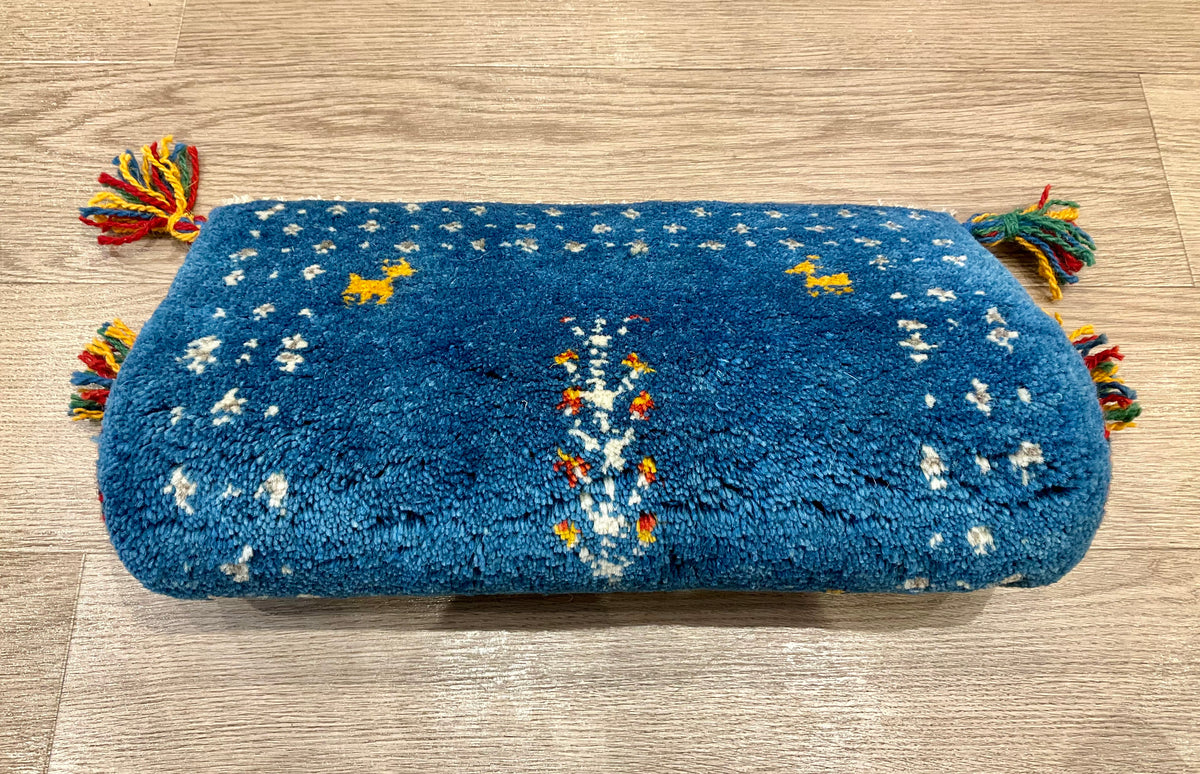 【福岡店】ギャッベ 42cm x 37cm Z3192