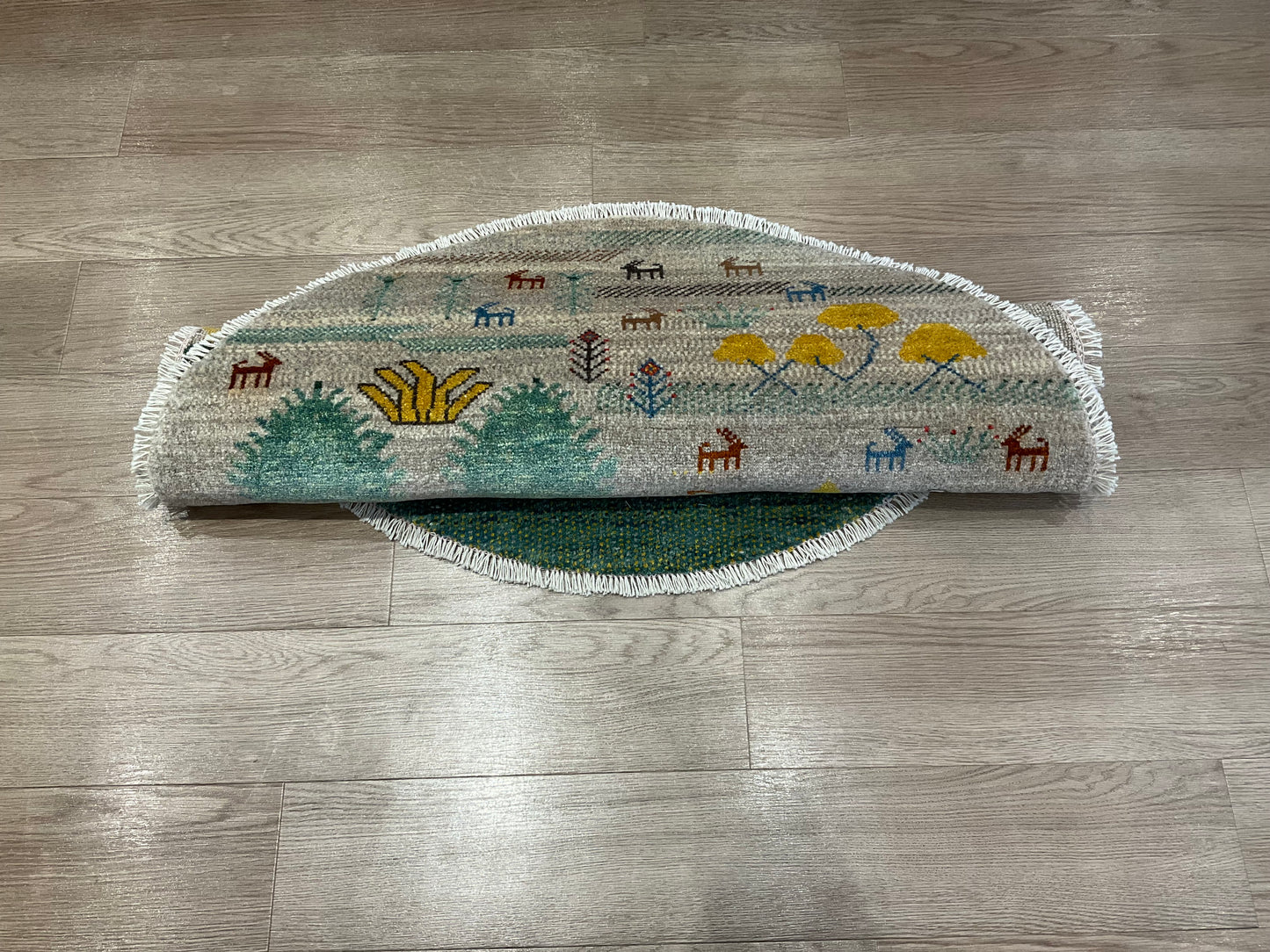 ギャッベ アマレバフト Φ100cm RJ14729