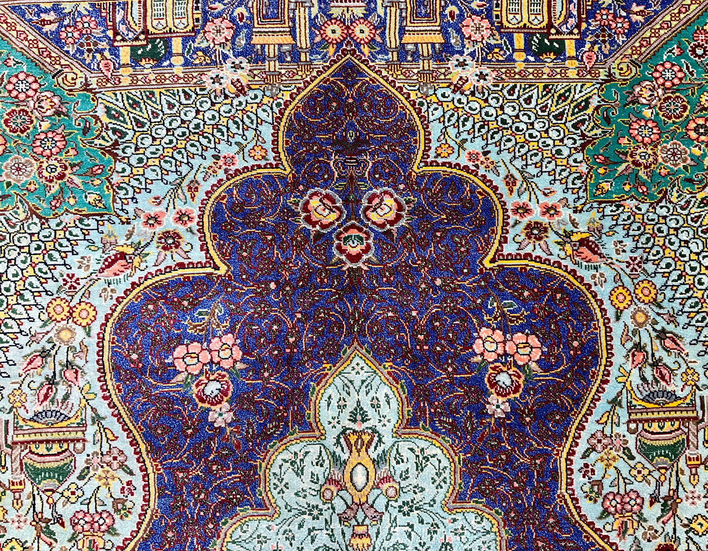 クム ジャムシーディ工房 148cm x 104cm NT11438