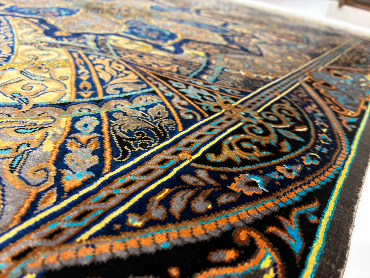 【千葉店】クム ケラマティアン工房 128cm x 84cm PS13301