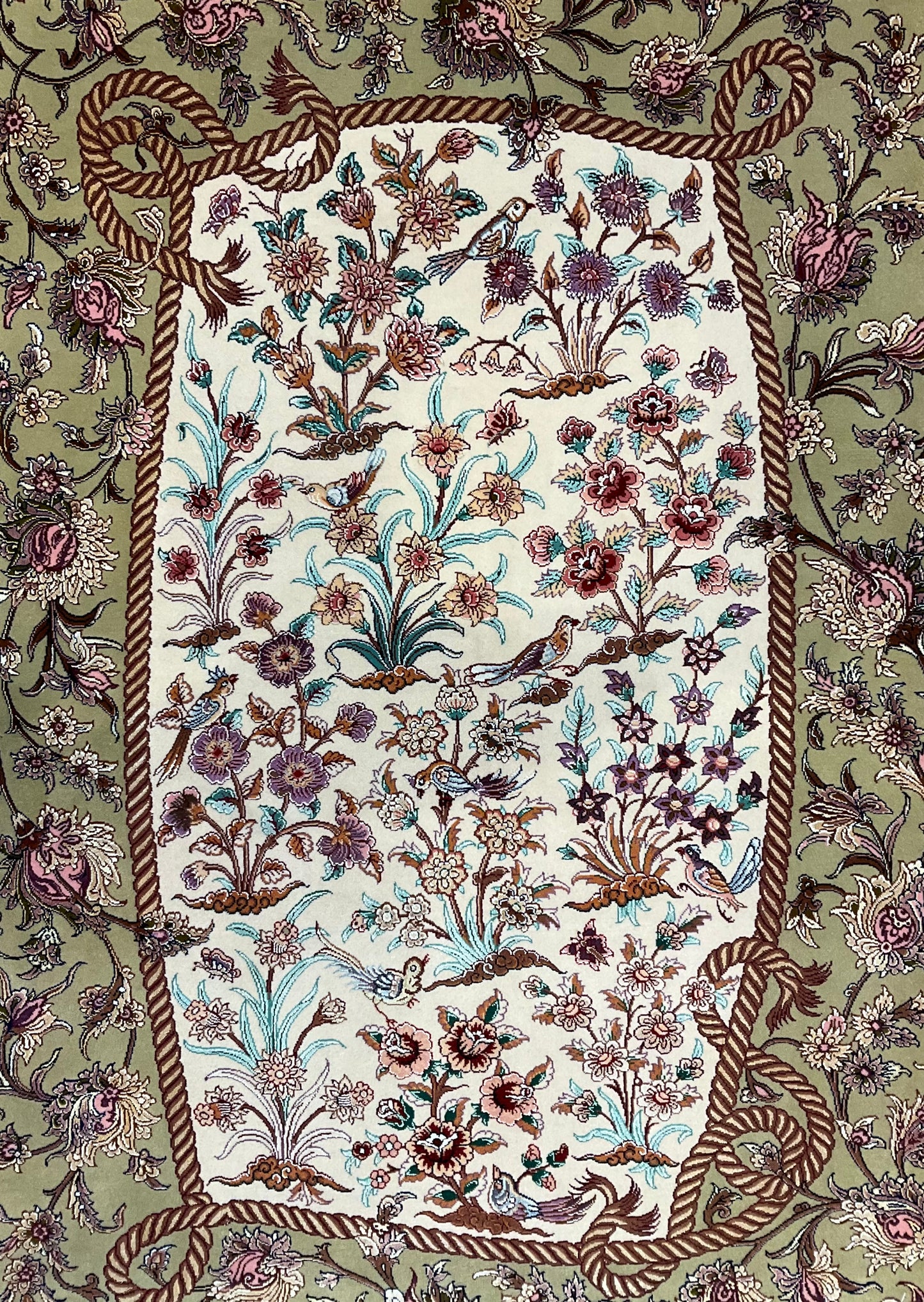 イスファハン ミルシャームス工房 124cm x 85cm PS10901