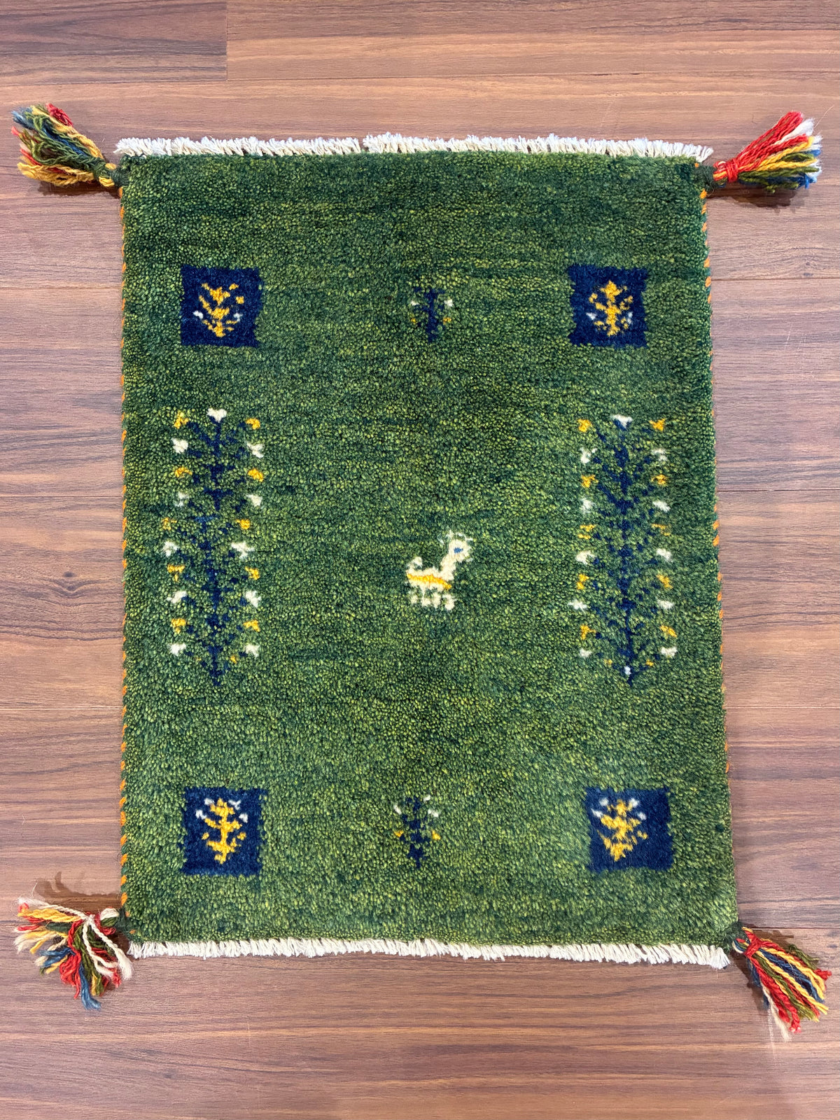 【千葉店】ギャッベ 55cm x 42cm NN17676