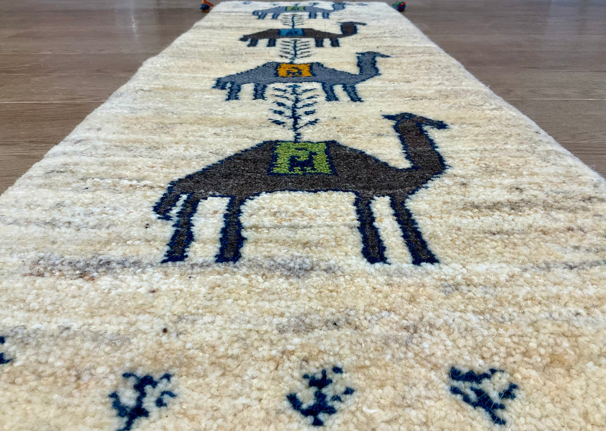 【福岡店】ギャッベ  137cm x 48cm RJ16408