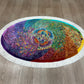 クム バハラミ工房 117cm x 82cm(楕円形) PS9357