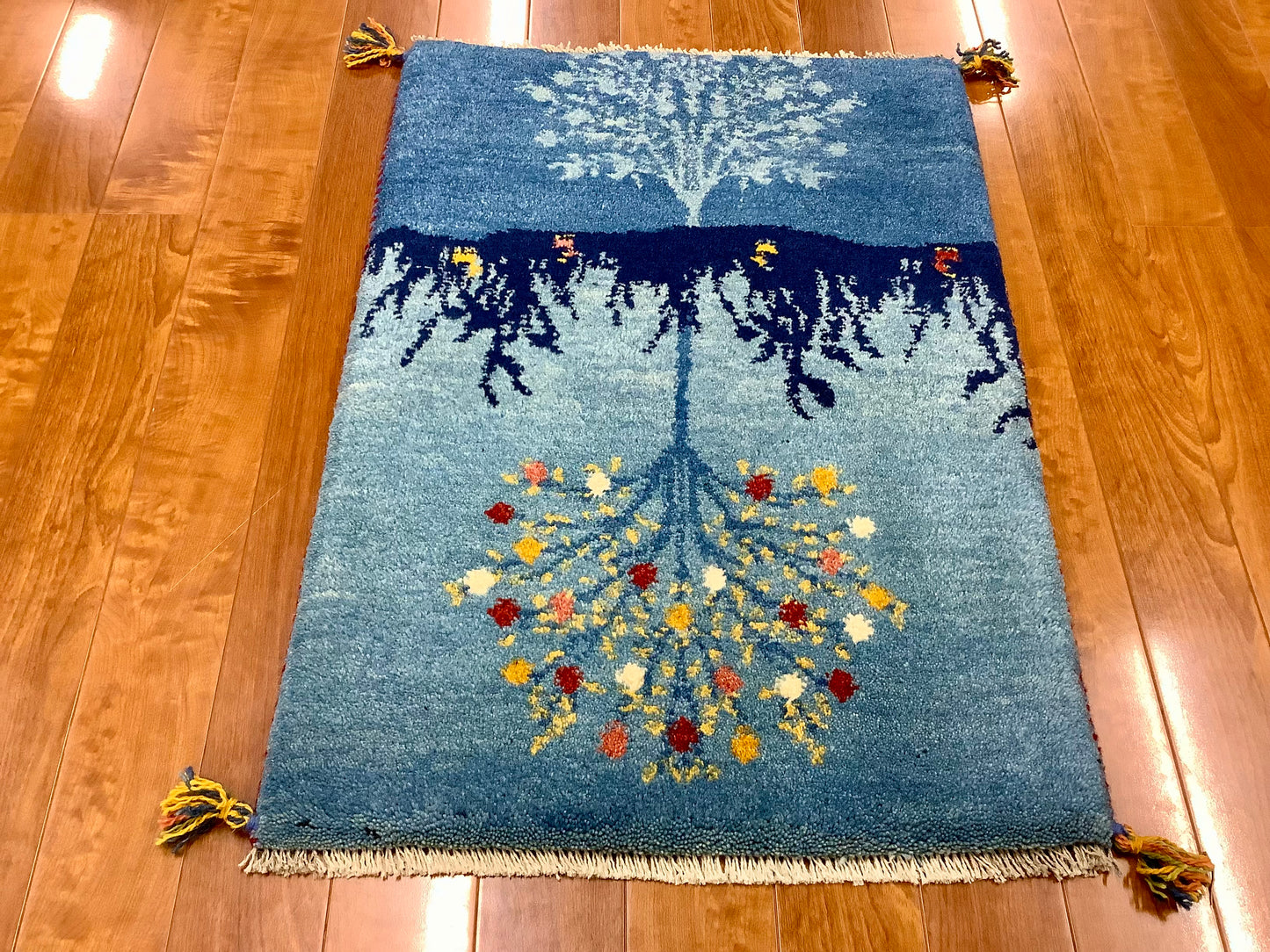 【オンライン限定】ギャッベ 86cm x 60cm RJ5743