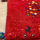 【福岡店】ギャッベ 41cm x 38cm Z3386